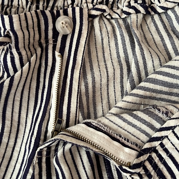 NWT Just Living (The Dream) Linen Blend Striped Wide Leg Pants Size Medium - Picture 6 of 12